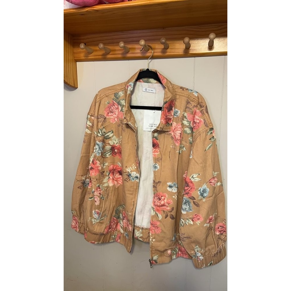 Cicy Bell Floral Print Jacket